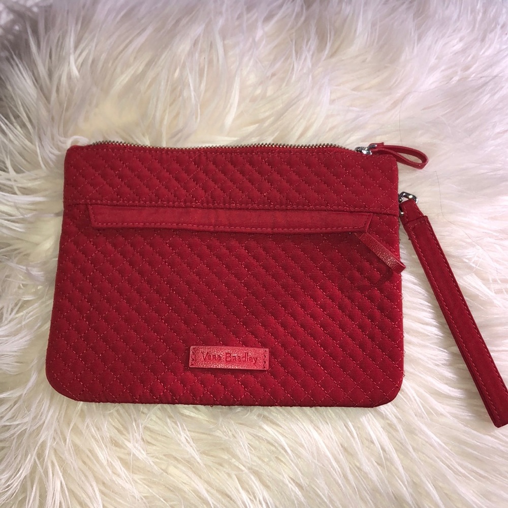 Vera Bradley quilted bag / wristlet